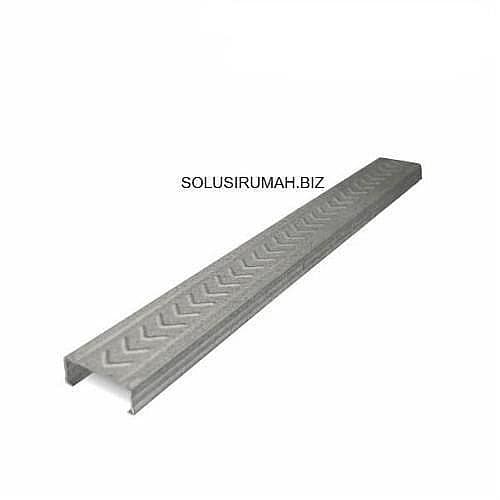 CNP Galvalum lebar 80 mm tebal 0.6mm panjang per10cm Kanal Baja Ringan