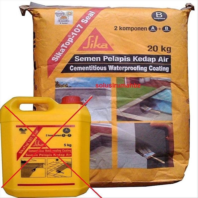 repack sikatop 107 bubuk semen saja 1kg waterproofing waterproof 1 kg sika 1k sika top powder water proof Paint