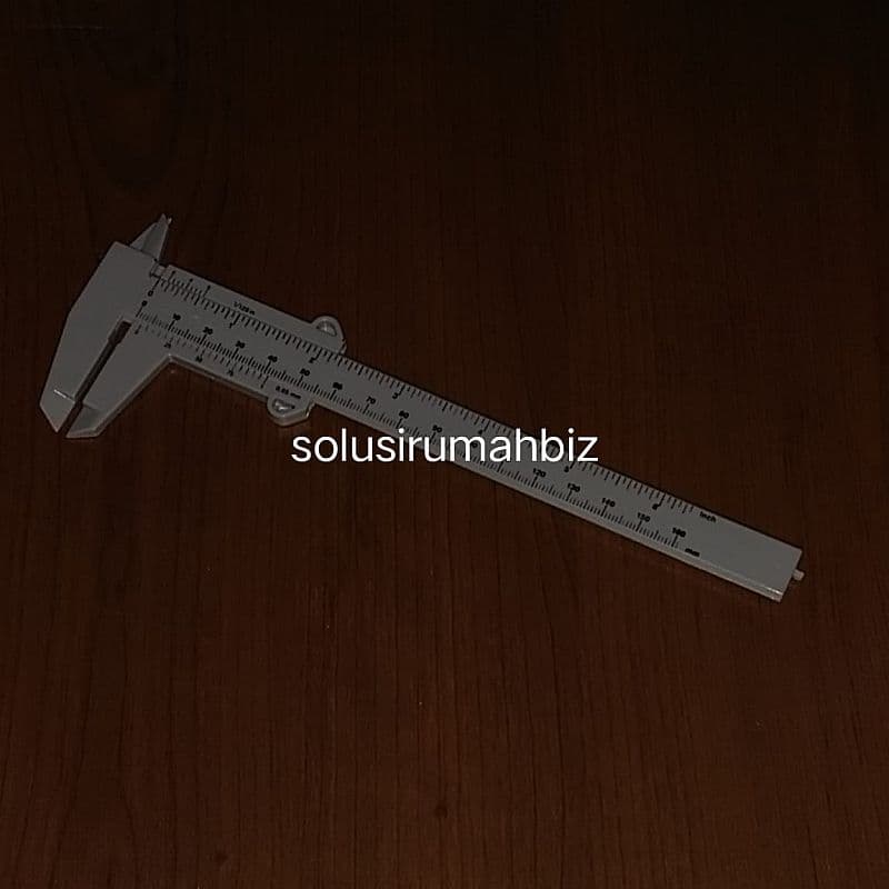 sigmat pvc plastik jangka sorong 18cm jangka sorong alat ukur diameter