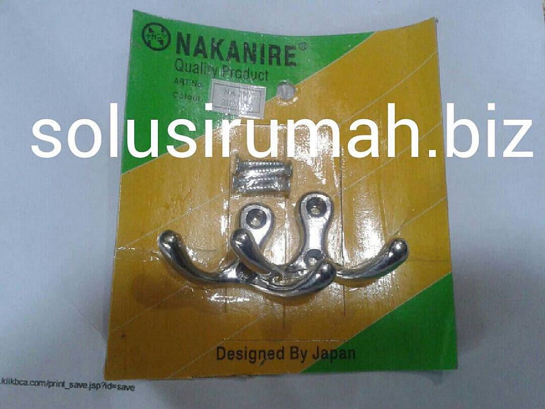 GANTUNGAN BAJU 2 KAKI NAKANIRE CAPSTOK PCS