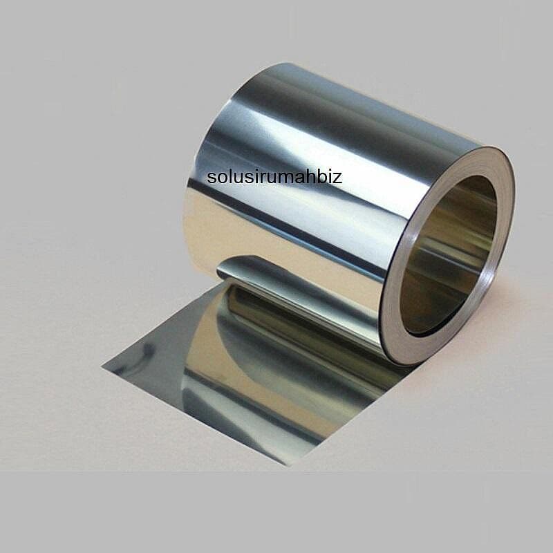 plat stainless 0.2mm custom potongan per100cm plate ss 02mm 304 shim