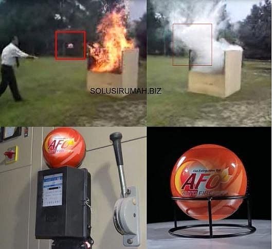 PEMADAM BUNDAR FIRE EXTINGUISHER FIRE BALL BOLA AFO ALAT API KEBAKARAN