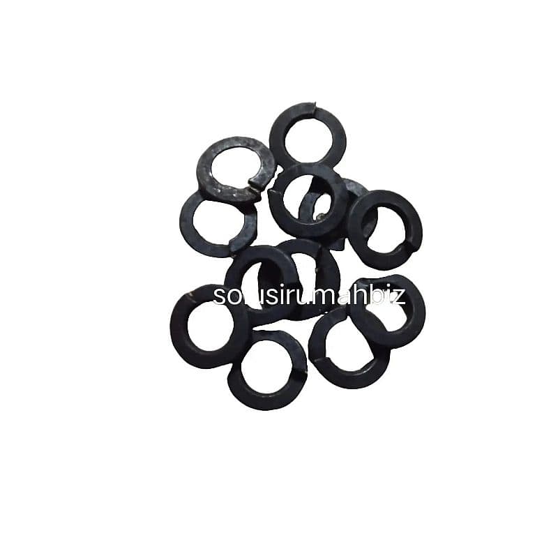 Ring Per Hitam m8 SPRING WASHER Ring M 8 Pir Peer pegas