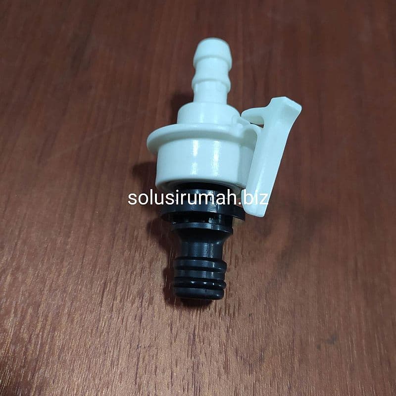 DOUBLE NEPEL SELANG 12MM KE 15MM COUPLER 2 ARAH MESIN CUCI SAMBUNGAN P