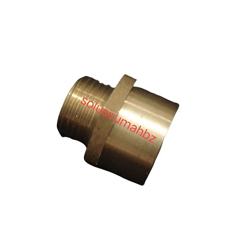 V RING SDL 1/2 X SDD 5/8 SOK KUNINGAN SOCK DRAT DALAM 5/8 LUAR 1/2 VR