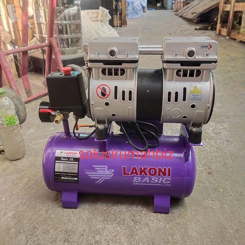 Kompresor Oilles Kompresor Udara Oilles Lakoni Basic 9S 9 S 550W 550 W 8 liter 8L