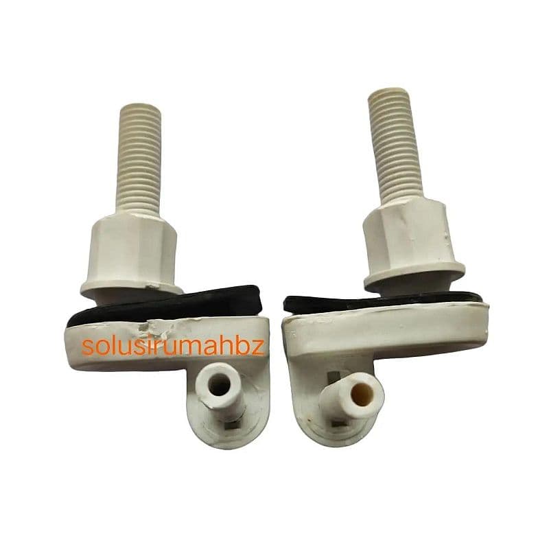 per pasang Baut Engsel tutup kloset engkol tipe 365 bracket tutup closet model TOTO closet universal