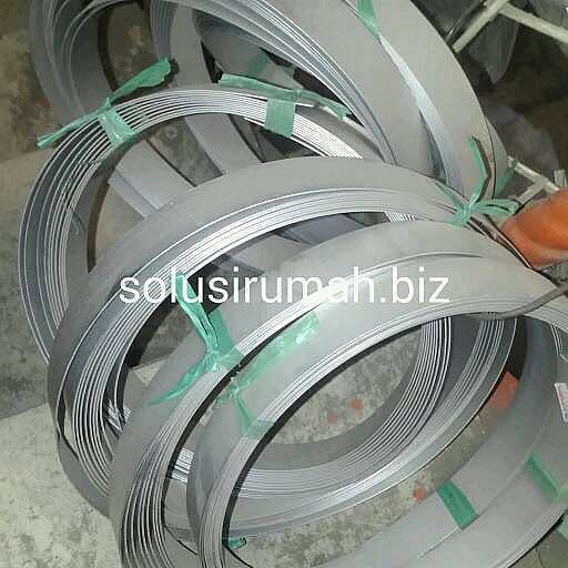 PLAT STRIP ALUMINIUM 1"X1MMX6M LEBAR FULL 2.3MM