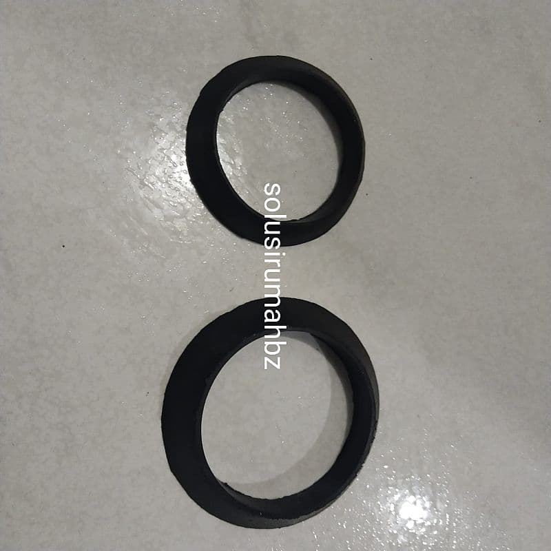 RING KARET UNTUK KLOSET MONOBLOK BESAR KARET PINGGUL SIL SEAL alat tengah closet toilet wc duduk monoblok 46x63x8mm or 60x75x14mm DDxDLxT spare part komponen pengganti suku cadang