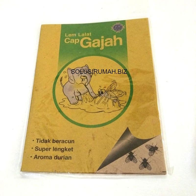 PERLEMBAR Lem Lalat Fly Catcher Cap Gajah Ampuh 100% ORIGINAL
