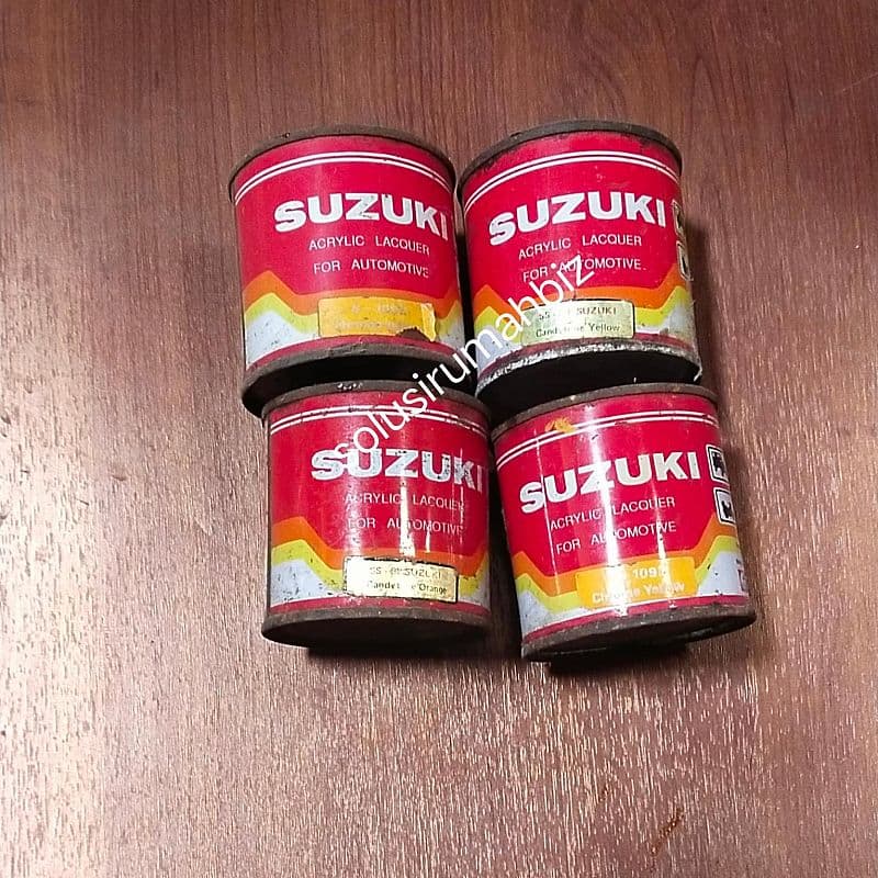 Suzuki Cat Mobil 200ml Automotive Acrylic Lacquer Warna Random Avia Paint Baru Stok Lama