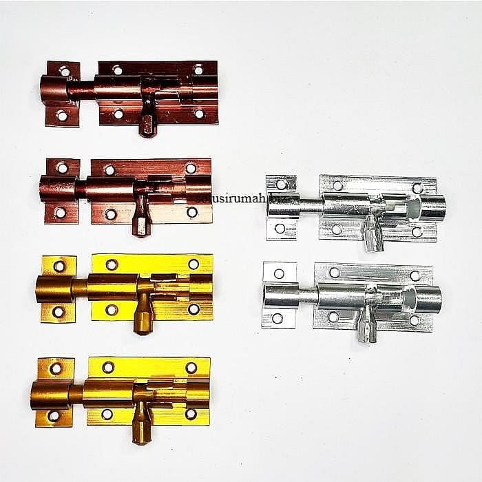 GRENDEL ALUMINIUM 2INCH Tower Bolts 2" Selot 2 INCH 2 INC IN PENGUNCI