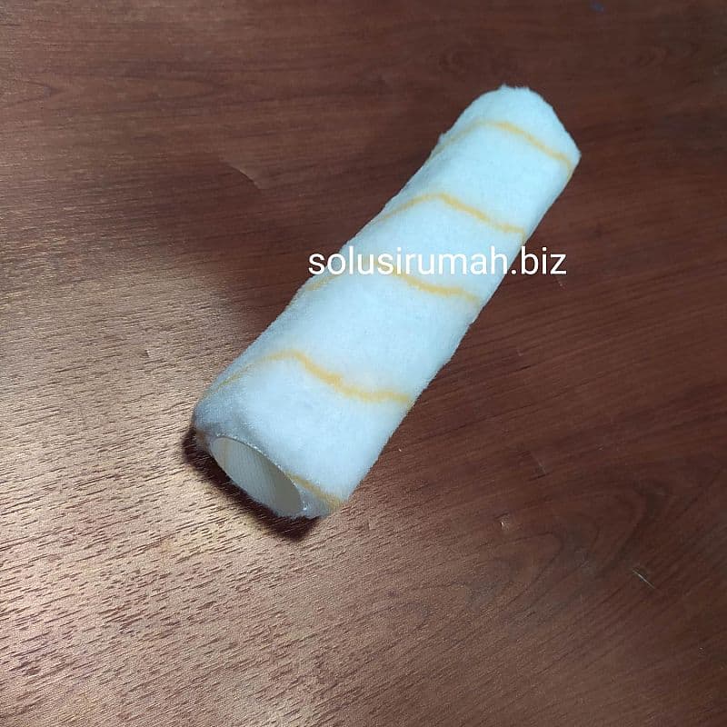 REFILL KUAS ROLL CAT 9&rdquo; KUNING GARIS SPI ULANG BULU ROL 9 INCH BESAR Paint