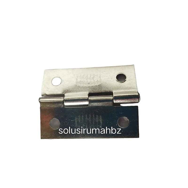 Engsel Tipis 1 1/2" Eceran Per Stel = 2 Pc perpasang 2biji tanpa skrup GROSIR TERMURAH Engsel Tipis RRT 11/2" 1,5 Inch Plat Pintu Kandang Ayam Jendela Lemari AN22