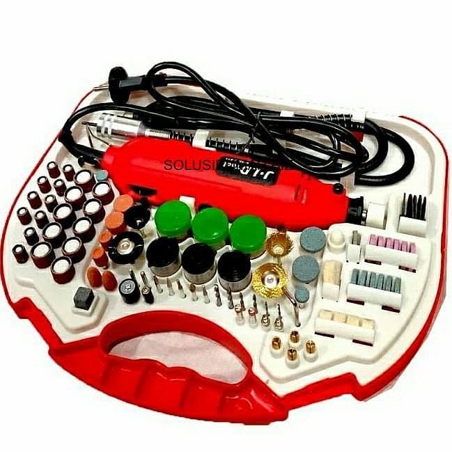 Mesin Mini Die Grinder Tuner Set 95 Pcs JLD J211 - Gerinda Bor Mini Listrik