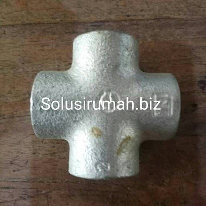 CROSS KRES BESI 1/2" SAMBUNGAN BESI