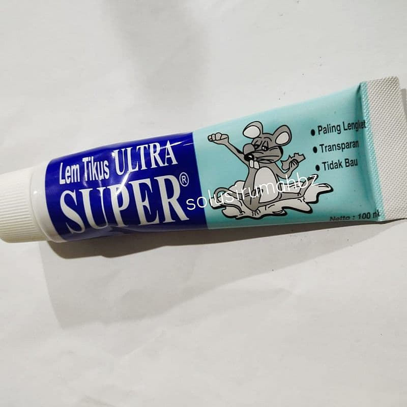 Lem Tikus Ultra Super 12 Pcs Isi 1 Box model odol