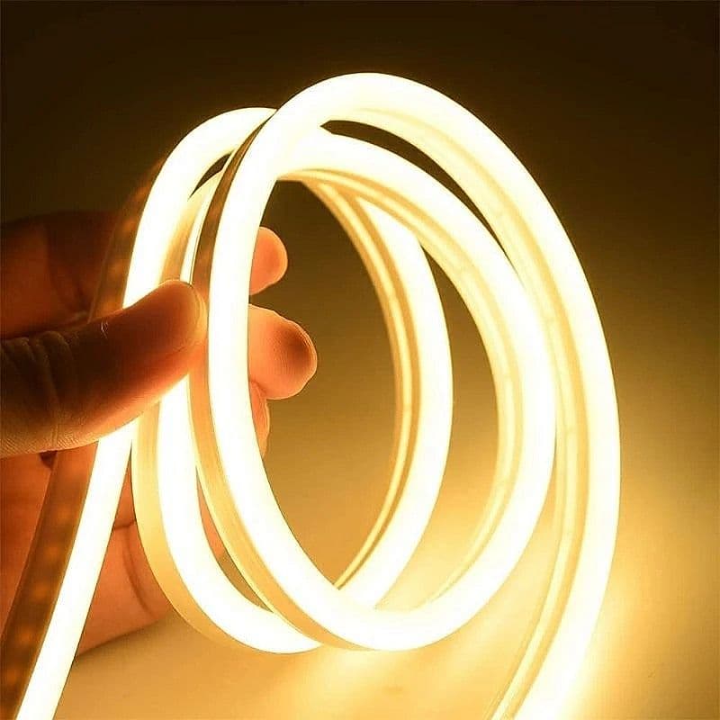 permeter led strip belum termasuk adaptor led strep lampu led nyala terus putih kuning
