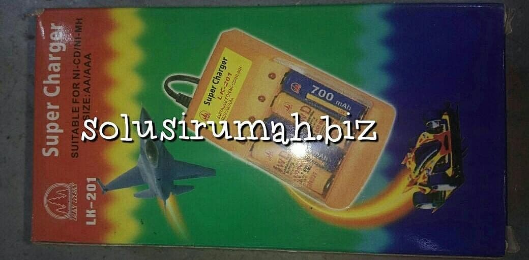 ALAT CHARGER BATERAI AA Orange recharger