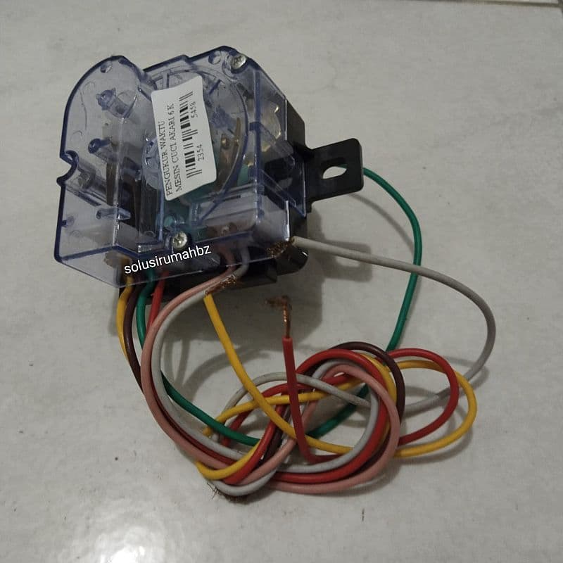 Timer Wash Mesin Cuci Akari 2 Tabung 6 Kabel – Timer Pengatur Waktu Mencuci 2 Tabung - Top Quality