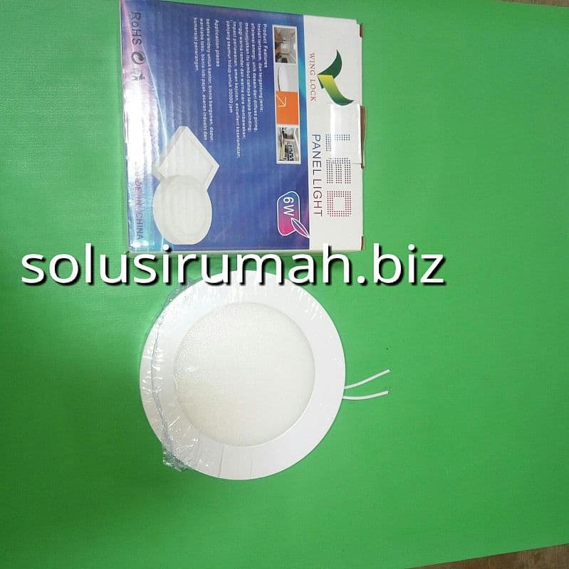 DOWNLIGHT TEMPEL 6W(120MM) BULAT PUTIH LED OB