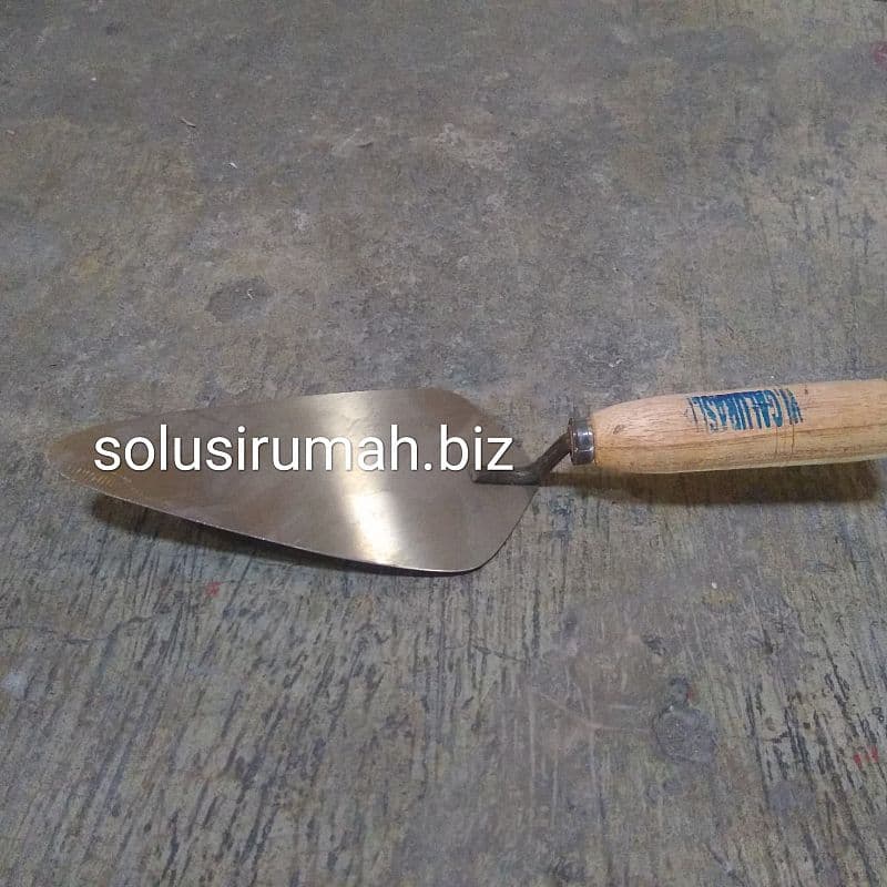 CETOK SEMEN SS D+-9.5*33CM OVAL W.GALUR ASLI GG KAYU STAINLESS PLAT SS