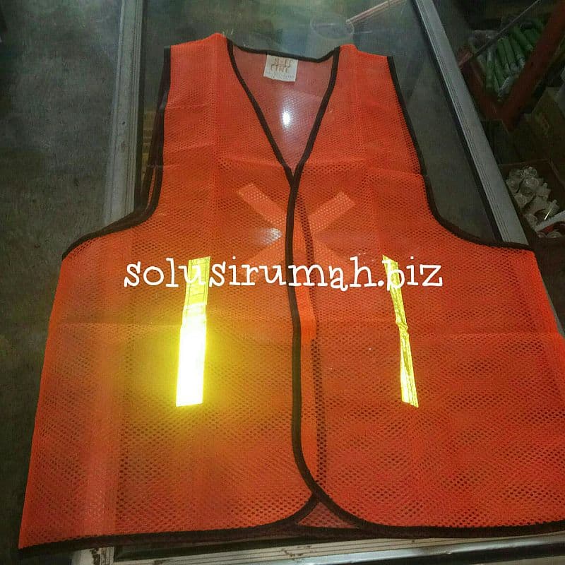 ROMPI PROYEK BAJU JARING MERAH BAJU SAFETY