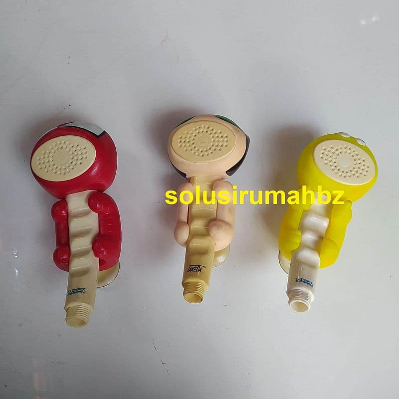 perbiji HANDSHOWER BONEKA ANTIK LUCU ANAK KARTUN CARTOON HAND SHOWER KAMAR MANDI SPRAY MANDI