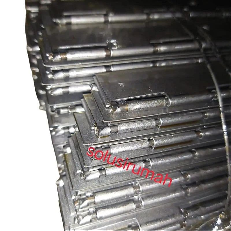 ENGSEL RENTENG PIANO BESI DOF BESI per meter  lebar +-18mm cocok untuk lemari panjang
