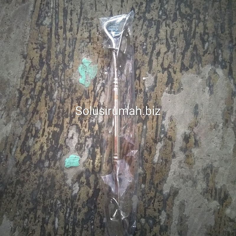 HAK ANGIN 10" BULAT CHROME CORONG
