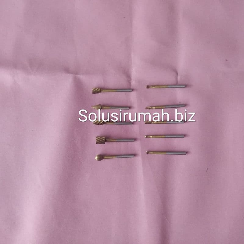 MATABOR KAYU UKIR SET 10PCS ULIR MATABOR CUN TUNER DRILL DIE GRINDER P