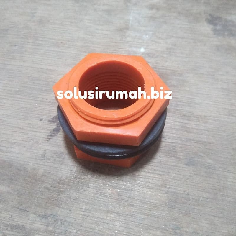 VAULT RING 3/4 FITTING TANGKI BULKHEAD orange bukan penguin kerajinan