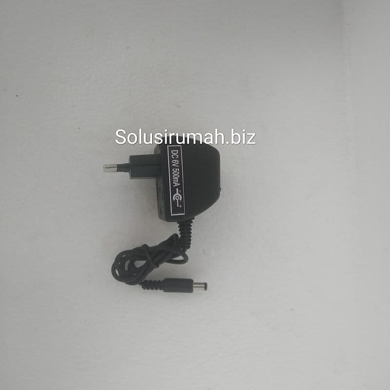 ADAPTOR LISTRIK 6V 500Ma 0.5a 0.5 ampere