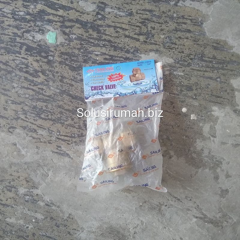 CHECKVALVE KNGN 3/4" NON RETURN VALVE KUNINGAN