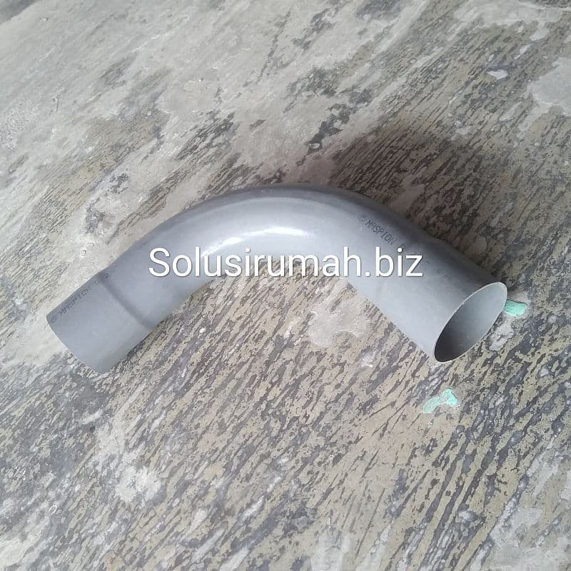 ELBOW PVC 2 1/2D 37CM STD PANJANG FITING PVC SAMBUNGAN GROSIRAN K