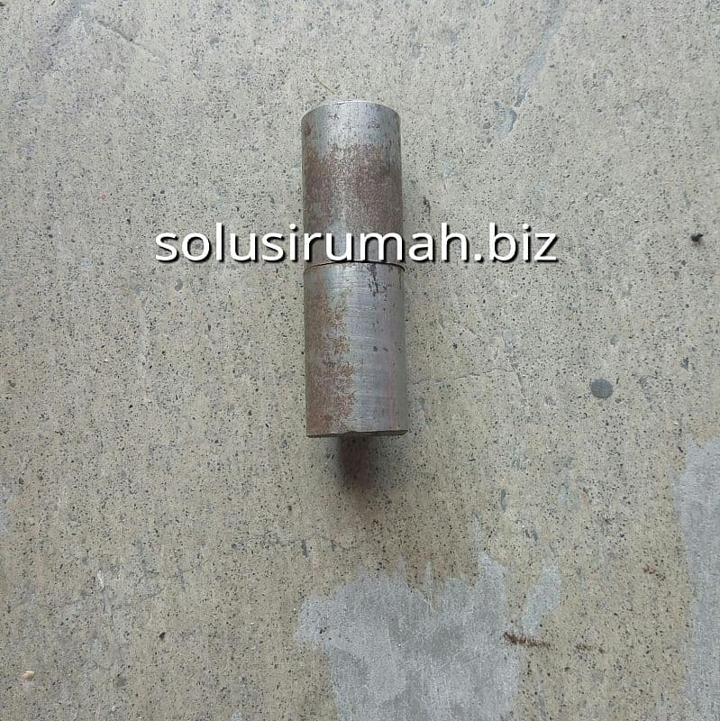ENGSEL BULAT 1" PINTU BESI 23mm BUBUT P+-78MM