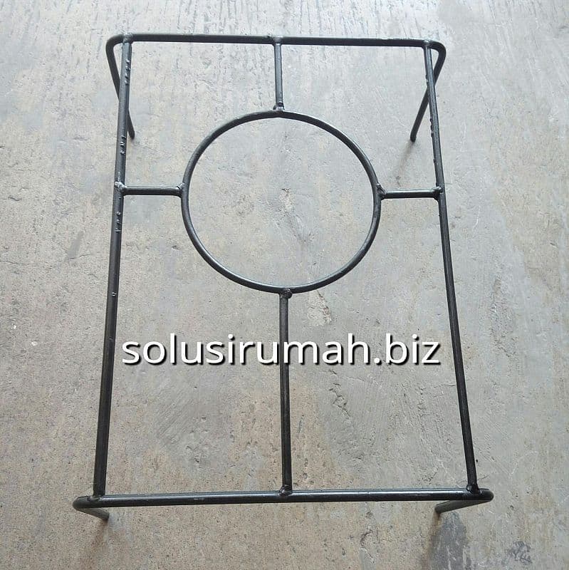 RANGKA KOMPOR HITAM KOTAK 34*42*T15CM SEMAWAR