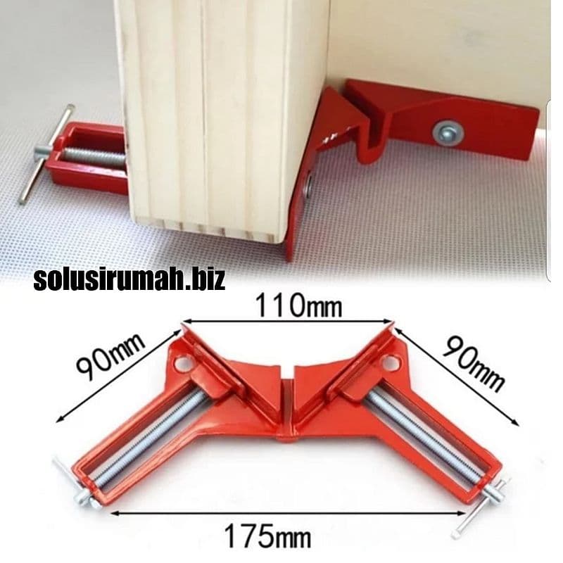 CLAMP CORNER CATOK MITRE SIKU SUDUT 3 INCH KLEM