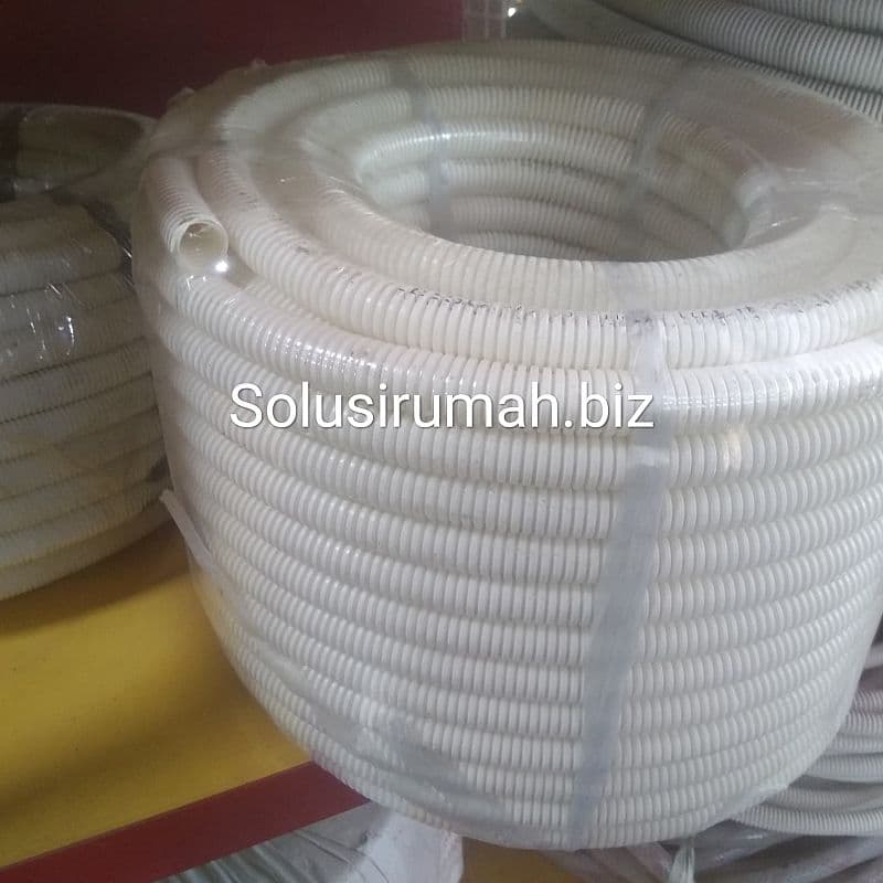 SELANG BUANGAN AC AIR CONDITIONER PUTIH TEBAL PER 1M UK 5/8