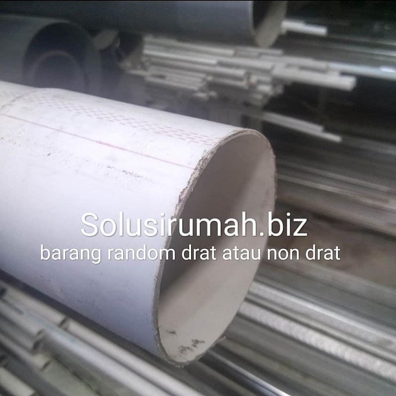 PARALON PIPA AIR PVC 3 D 1M PUTIH 1METER ledeng PLASTIK 1 M PLASTIC P