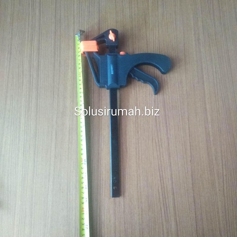 CATOK F 200MM PVC 8 INCH CLAMP 20CM PVC BESI KAYU PLASTIK PLASTIC