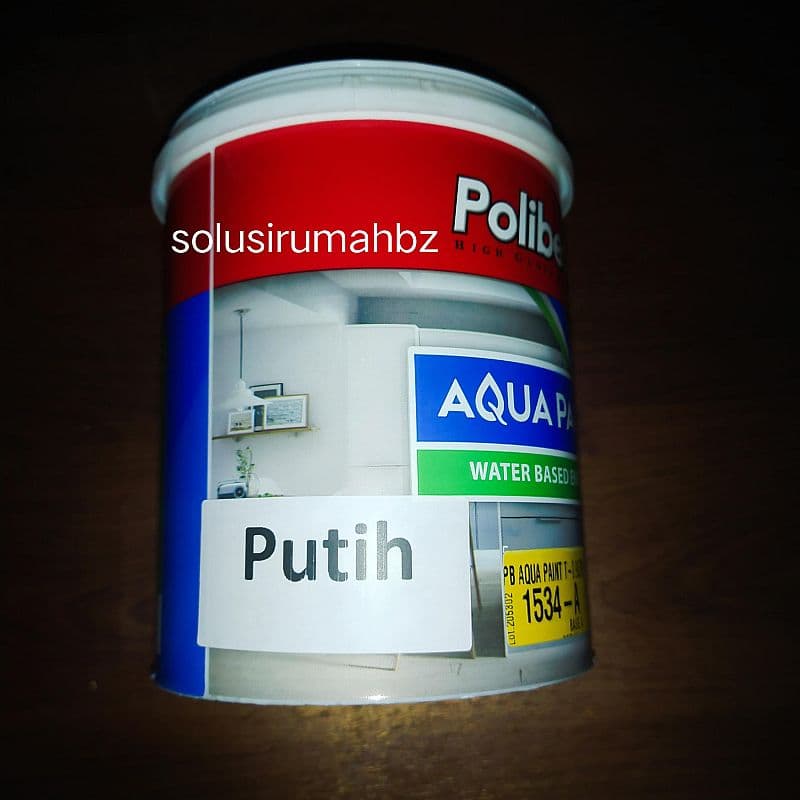 cat besi waterbased propan go fast a-1000 white a putih bersih 0.9L