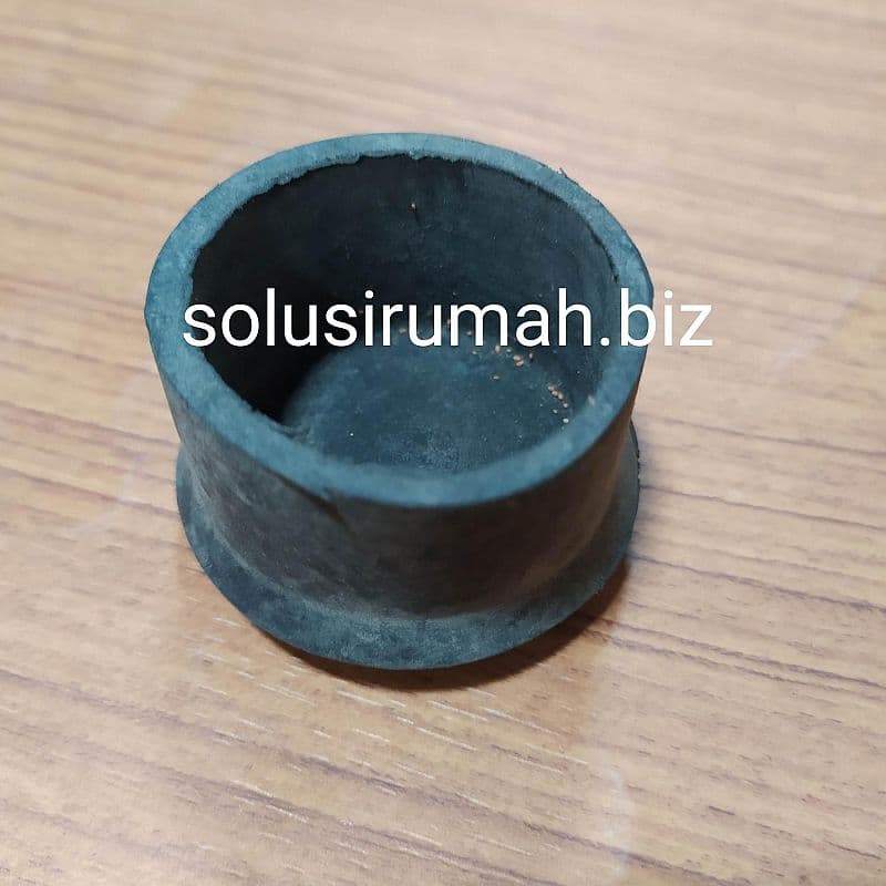KAKI KARET BULAT 62mm 62 mm 2 1/2 in 1pcs hitam kursi 2 1/2" cop 6.2cm