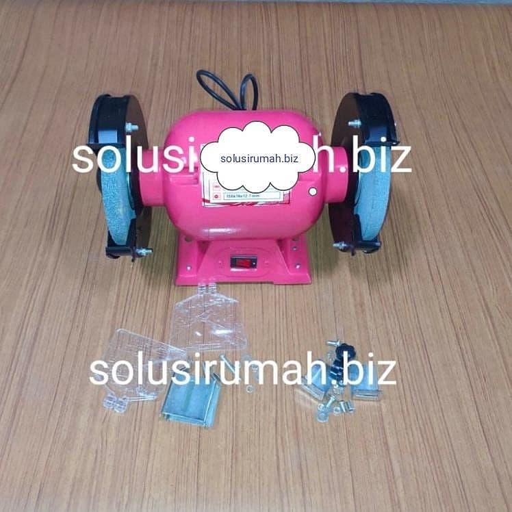 GRINDA DUDUK 6" IMPOR BODY BESAR BENCH 6 IN 150MM grinder 150 mm batu