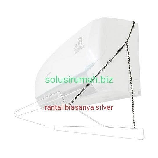 TUTUP PELINDUNG ANGIN ACRYLIC 1/2 3/4 PK BENING AC AIR CONDITIONER 80