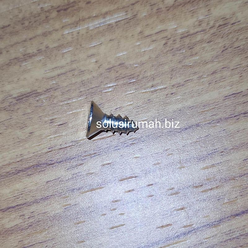 SEKRUP 3/8 X 6 + SS 304 STAINLESS KEPALA GEPENG SKRUP STAINLES 1BIJI