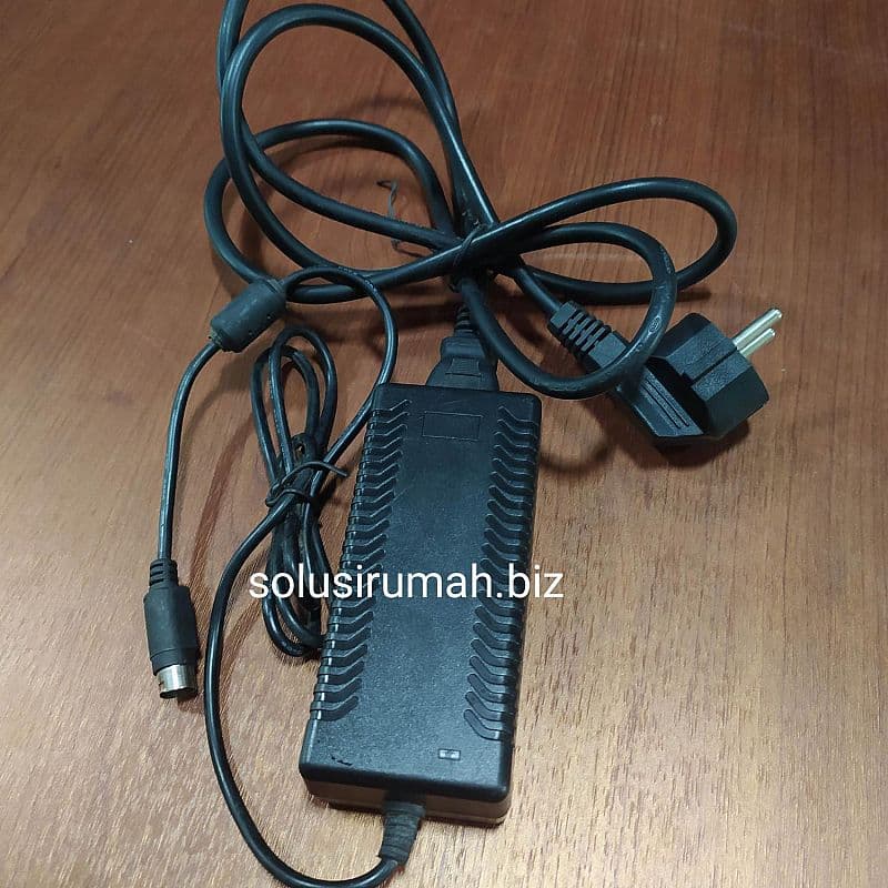 ADAPTOR LISTRIK 24V 2.5A PIN 4 + KABEL POWER 24 V 2.5 A PIN4 ADAPTER