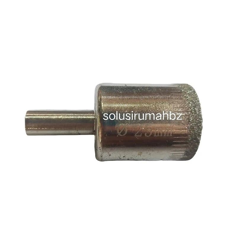 Per Biji MATA BOR KACA 25MM 25 mm 2.5cm 2.5 cm diamond glass keramik bit intan