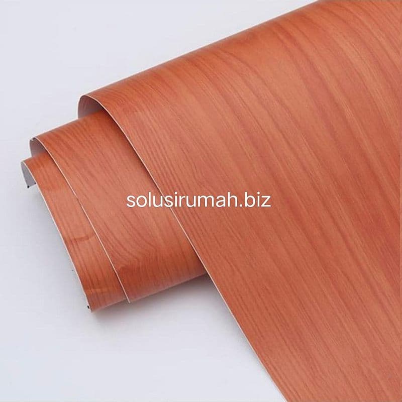 pvc sheet 122cm 50cm coklat muda stiker sticker vinil 50 cm vynil lem
