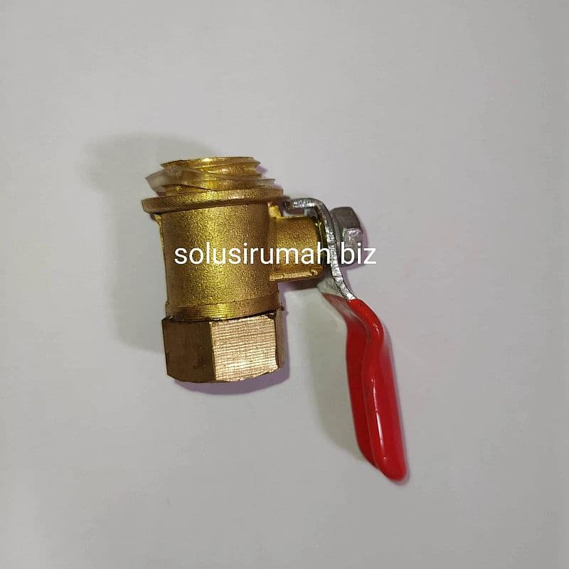STOP KRAN 1/4 SPRAYER SEMPROT BESI BALLVALVE SPRAY SWAN PERTANIAN